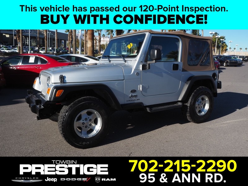 Pre Owned 2006 Jeep Wrangler 2dr Se 4 Door In Las Vegas Pw22300a
